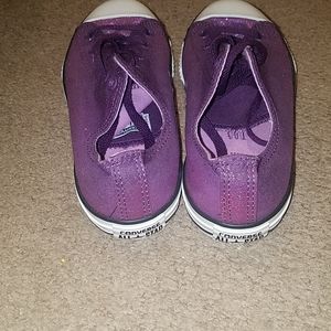 Ladies purple Converse